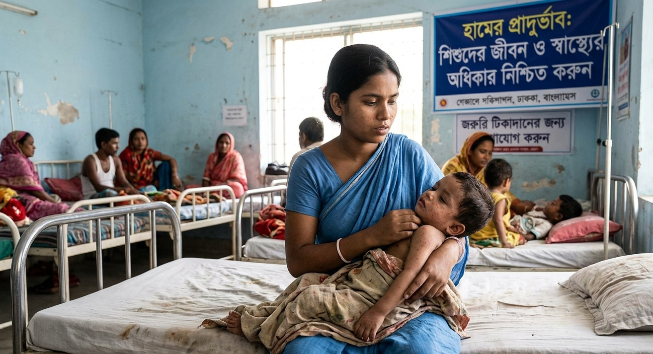 You are currently viewing Measles Outbreak in Bangladesh: Child Rights Violation and the Question of State Responsibility